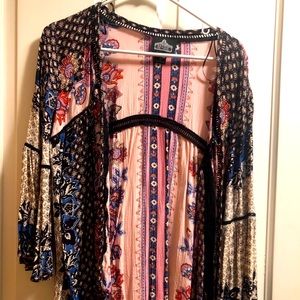 Ladies button blouse